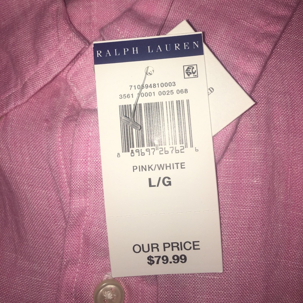 NWT Ralph Lauren Button Down - Picture 3 of 3